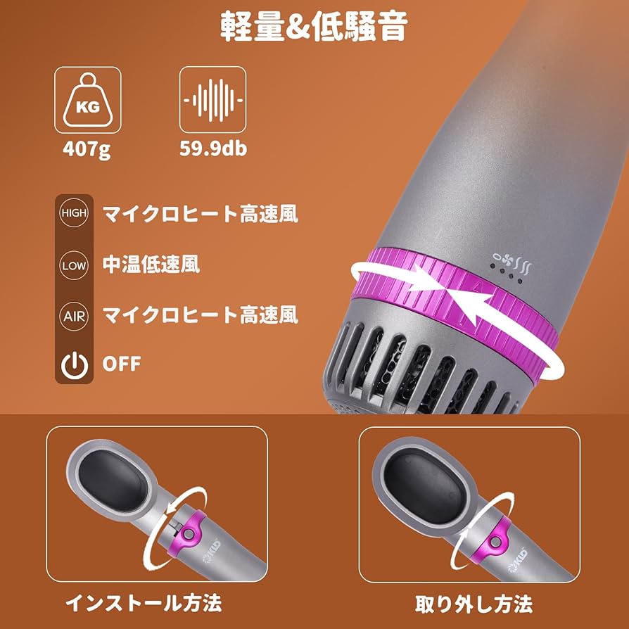 エアスタイリングキット7 in 1、自動へアドライヤーホットブラシ zrfs001-02.jpg